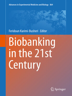cover image of Biobanking in the 21st Century